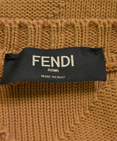 FENDI（フェンディ）ニット・セーター ベージュ サイズ:48(L位) メンズ/2200710274052
