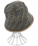 FENDI（フェンディ）ハット ベージュ サイズ:L メンズ/2200663517077