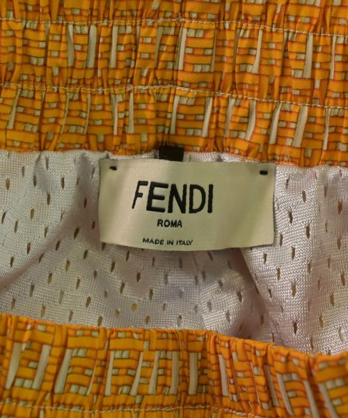 FENDI（フェンディ）ショートパンツ オレンジ サイズ:XS メンズ/2200664063061