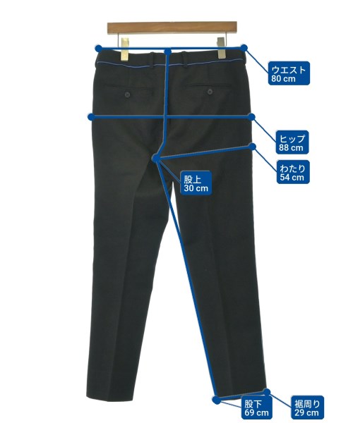 FENDI（フェンディ）スラックス 黒 サイズ:46(M位) メンズ/2200666836038