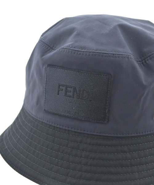 FENDI（フェンディ）ハット 黒 サイズ:60cm メンズ/2200667703117
