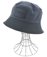 FENDI（フェンディ）ハット 黒 サイズ:60cm メンズ/2200667703117