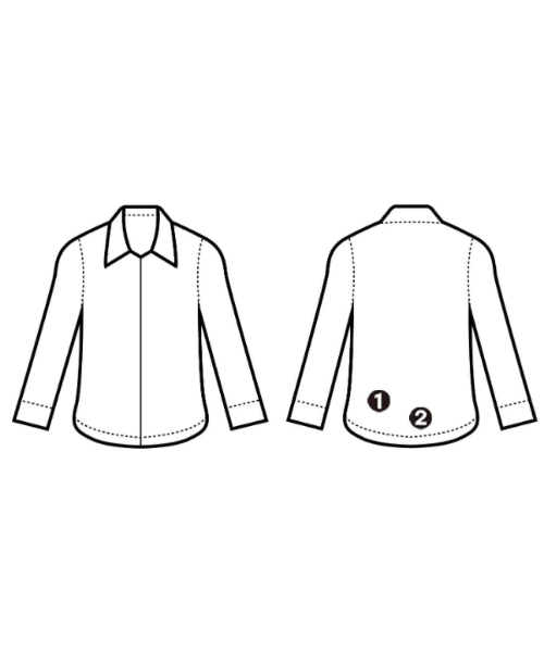 FENDI（フェンディ）カジュアルシャツ 白 サイズ:36(XS位) レディース/2200667862029