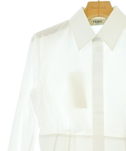 FENDI（フェンディ）カジュアルシャツ 白 サイズ:36(XS位) レディース/2200667862029