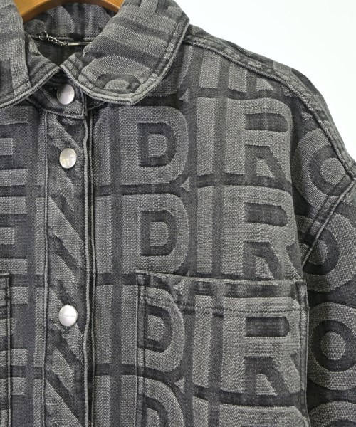 FENDI（フェンディ）デニムジャケット グレー サイズ:40(L位) レディース/2200669664010