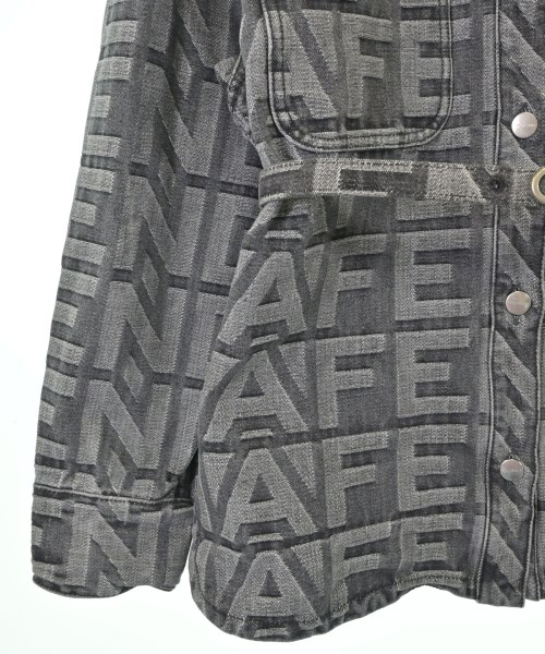 FENDI（フェンディ）デニムジャケット グレー サイズ:40(L位) レディース/2200669664010