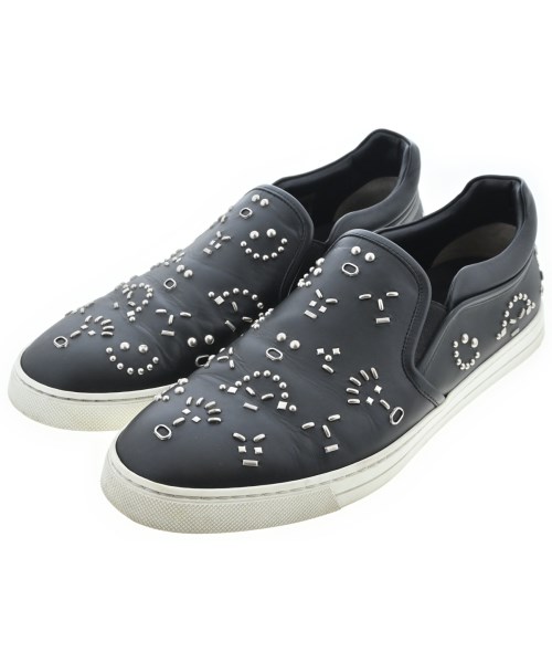 FENDI(フェンディ)スニーカー 黒 サイズ:UK7(25.5cm位)/2200670396238