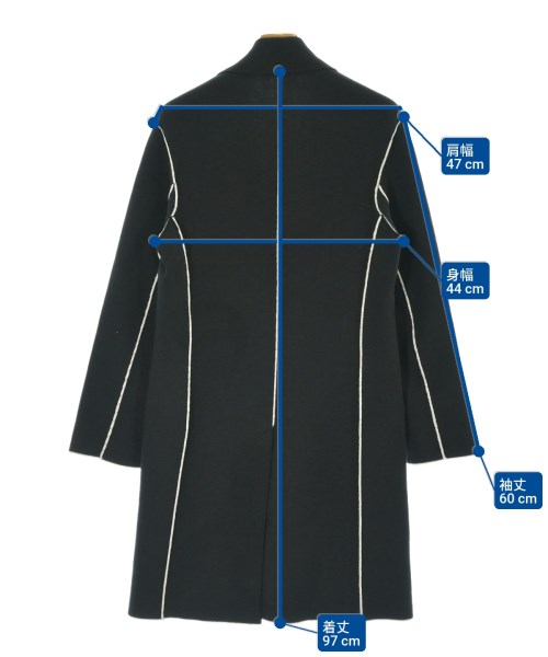 FENDI（フェンディ）チェスターコート 黒 サイズ:46(M位) メンズ/2200670565023