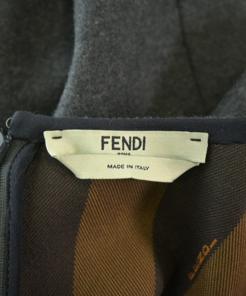 FENDI（フェンディ）ワンピース グレー サイズ:40(M位) レディース/2200664948108