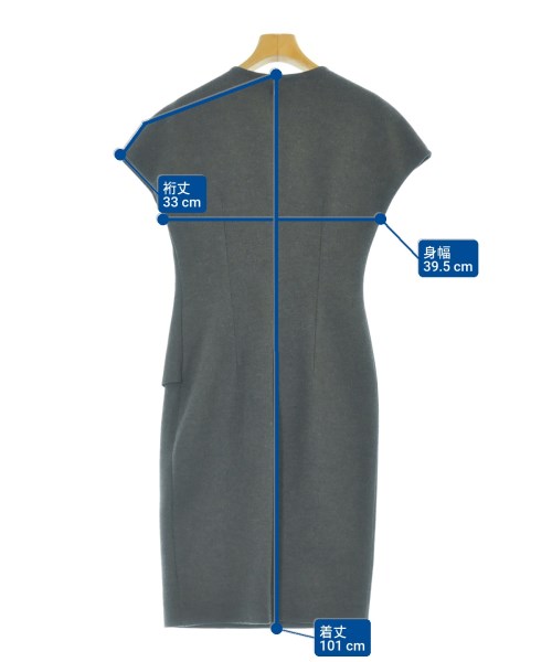 FENDI（フェンディ）ワンピース グレー サイズ:40(M位) レディース/2200664948108