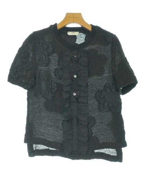 FENDI(フェンディ)ブラウス 黒 サイズ:38(S位)/2200671725228