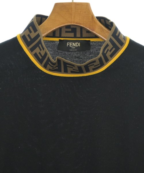 FENDI（フェンディ）ニット・セーター 黒 サイズ:54(XXL位) メンズ/2200672106156