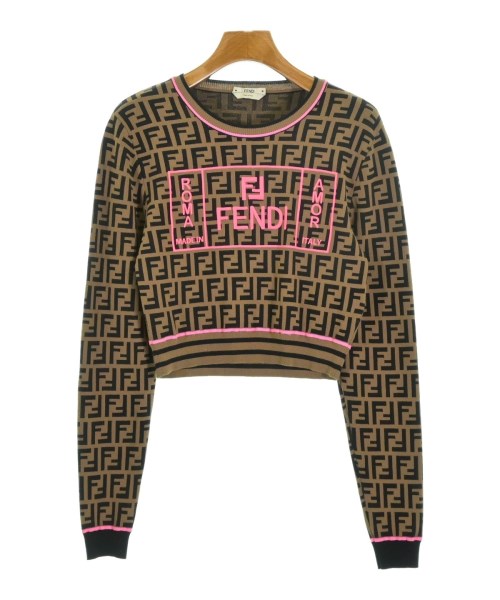 FENDI（フェンディ）ニット・セーター 茶 サイズ:40(M位) レディース/2200729309028