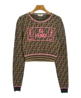 FENDI（フェンディ）ニット・セーター 茶 サイズ:40(M位) レディース/2200729309028
