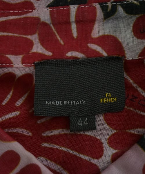FENDI（フェンディ）カジュアルシャツ 赤 サイズ:44(L位) レディース/2200730113058