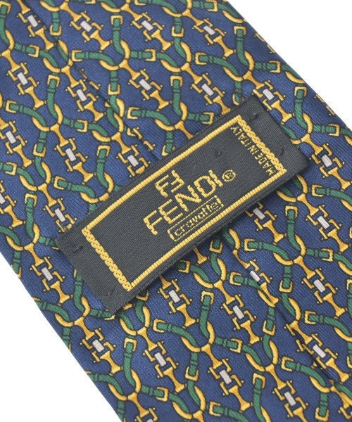 FENDI（フェンディ）ネクタイ 紺 サイズ:- メンズ/2200730149033