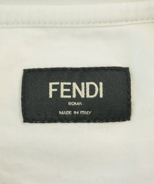 FENDI（フェンディ）Tシャツ・カットソー 白 サイズ:M メンズ/2200729625043