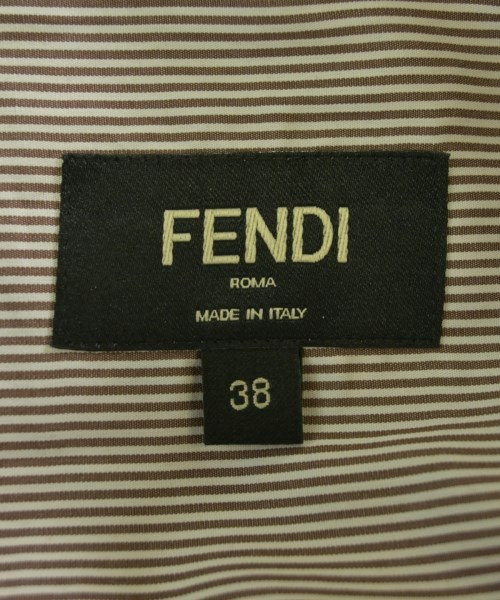 FENDI（フェンディ）カジュアルシャツ 白 サイズ:38(S位) メンズ/2200732158088
