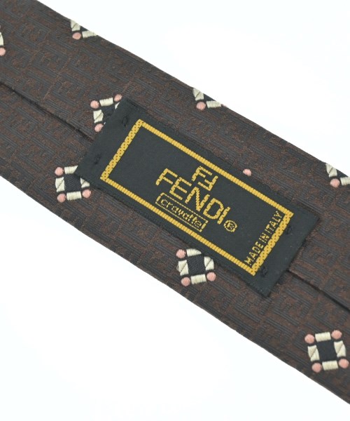 FENDI（フェンディ）ネクタイ 茶 サイズ:- メンズ/2200733720086