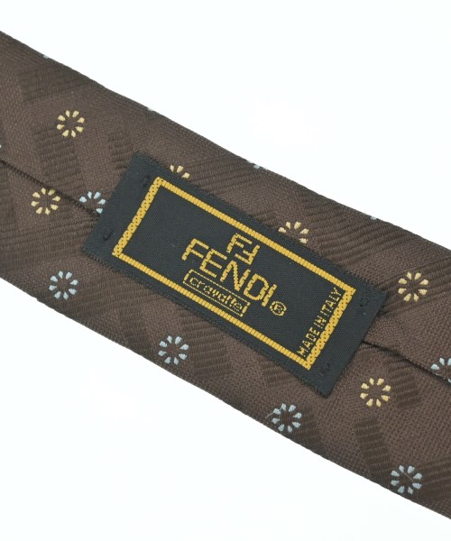 FENDI（フェンディ）ネクタイ 茶 サイズ:- メンズ/2200733720093