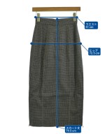 FENDI（フェンディ）ロング・マキシ丈スカート グレー サイズ:36(XS位) レディース/2200697344236