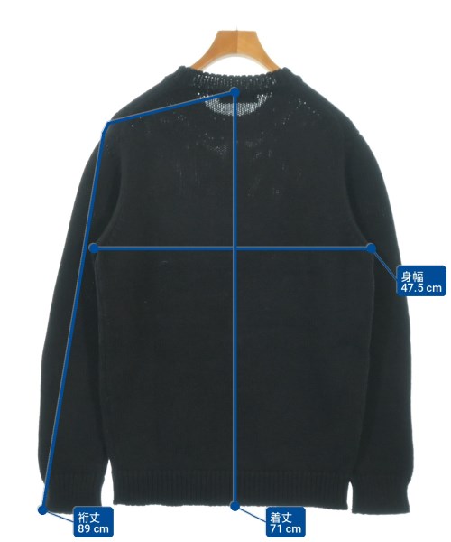 FENDI（フェンディ）ニット・セーター 黒 サイズ:50(XL位) メンズ/2200714324180