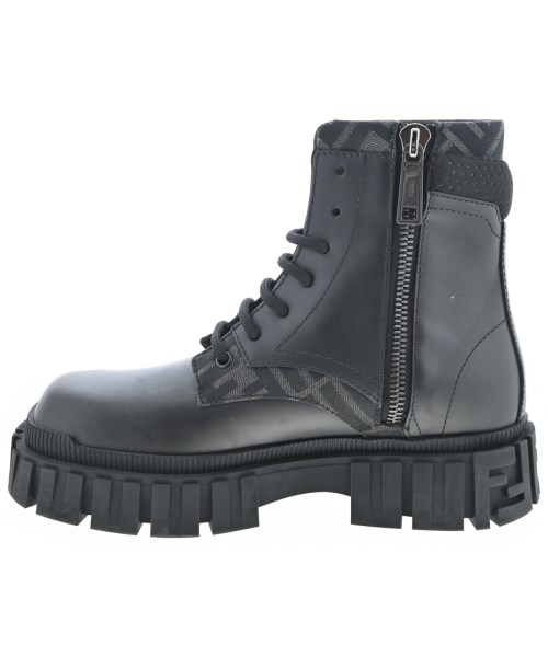 FENDI（フェンディ）ブーツ 黒 サイズ:UK5(23.5cm位) レディース/2200720491081