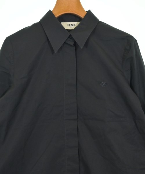 FENDI（フェンディ）ブラウス 黒 サイズ:36(XS位) レディース/2200721018034