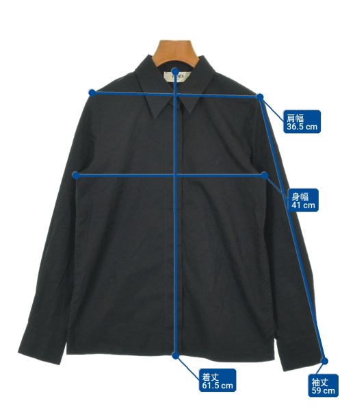 FENDI（フェンディ）ブラウス 黒 サイズ:36(XS位) レディース/2200721018034