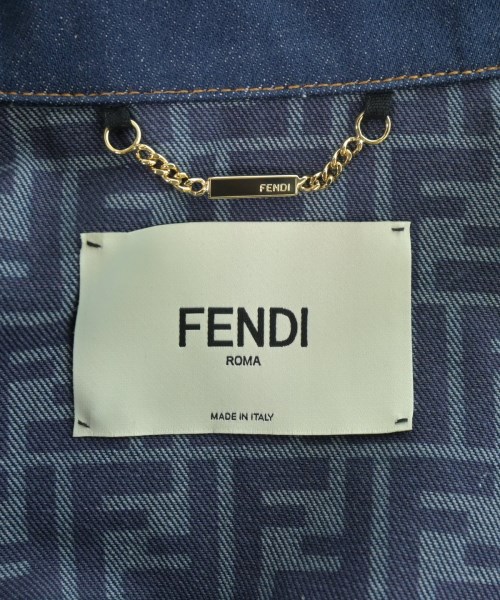 FENDI（フェンディ）デニムジャケット 青 サイズ:36(XS位) レディース/2200718703097