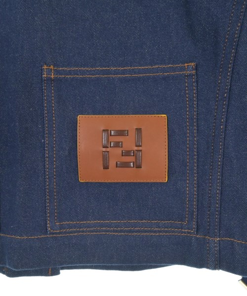 FENDI（フェンディ）デニムジャケット 青 サイズ:36(XS位) レディース/2200718703097