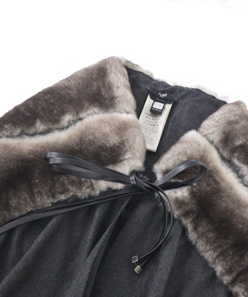 FENDI（フェンディ）マフラー グレー サイズ:- レディース/2200726011016