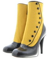 FENDI（フェンディ）ブーツ 黄 サイズ:EU37(23.5cm位) レディース/2200726347016