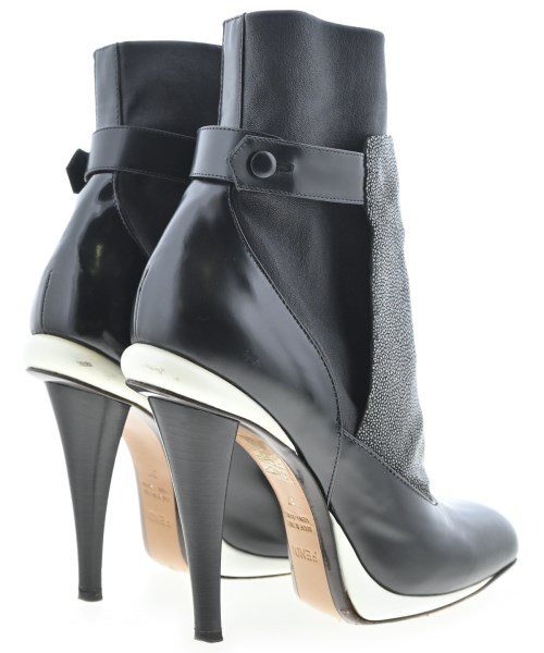 FENDI（フェンディ）ブーツ 黒 サイズ:37(23.5cm位) レディース/2200726347023