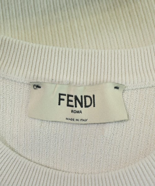 FENDI（フェンディ）ニット・セーター 白 サイズ:42(M位) レディース/2200726667107