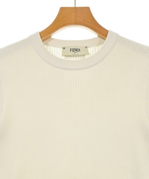 FENDI（フェンディ）ニット・セーター 白 サイズ:42(M位) レディース/2200726667107