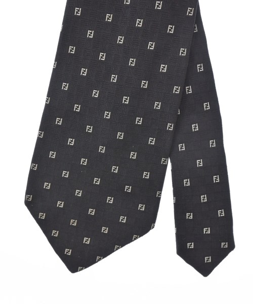 FENDI（フェンディ）ネクタイ 黒 サイズ:- メンズ/2200727264077