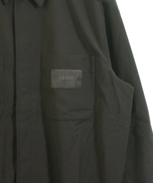 FENDI（フェンディ）カジュアルシャツ 黒 サイズ:50(XL位) メンズ/2200727604026