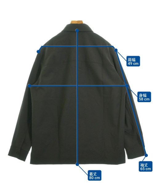 FENDI（フェンディ）カジュアルシャツ 黒 サイズ:50(XL位) メンズ/2200727604026