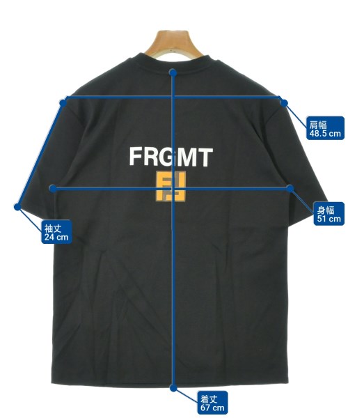 FENDI（フェンディ）Tシャツ・カットソー 黒 サイズ:S メンズ/2200727604040