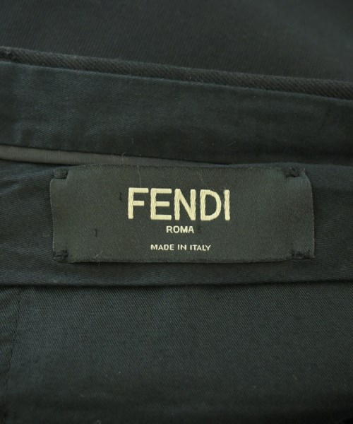 FENDI（フェンディ）スラックス 黒 サイズ:52(XXL位) メンズ/2200727389022
