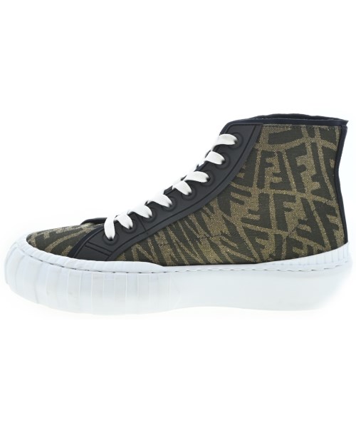FENDI（フェンディ）スニーカー ベージュ サイズ:UK8 1/2(27cm位) メンズ/2200727923035