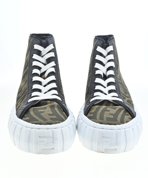 FENDI（フェンディ）スニーカー ベージュ サイズ:UK8 1/2(27cm位) メンズ/2200727923035