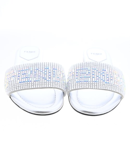 FENDI（フェンディ）サンダル シルバー サイズ:EU37(23.5cm位) レディース/2200728032217