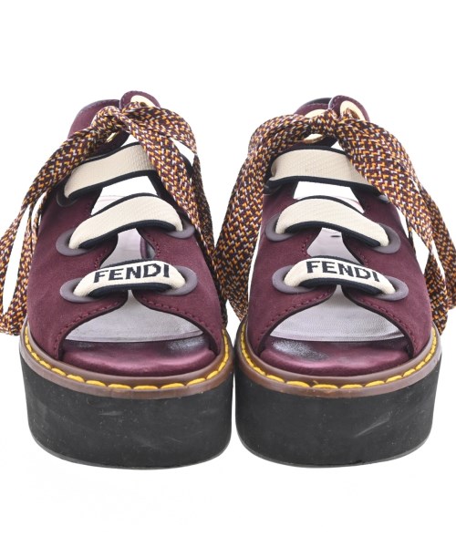 FENDI（フェンディ）サンダル 赤 サイズ:EU37(23.5cm位) レディース/2200728032224