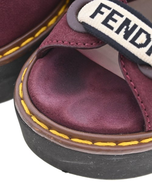 FENDI（フェンディ）サンダル 赤 サイズ:EU37(23.5cm位) レディース/2200728032224