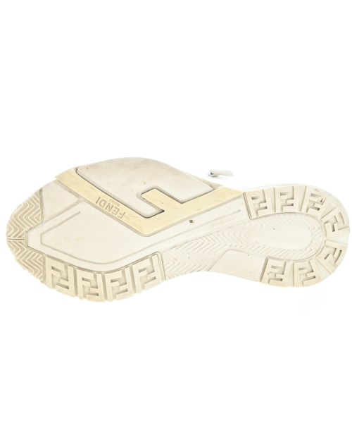 FENDI（フェンディ）スニーカー ベージュ サイズ:-(26.5cm位) メンズ/2200682571012