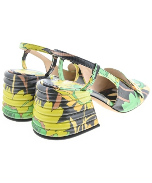 FENDI（フェンディ）サンダル 黒 サイズ:EU36 1/2(23cm位) レディース/2200683639025