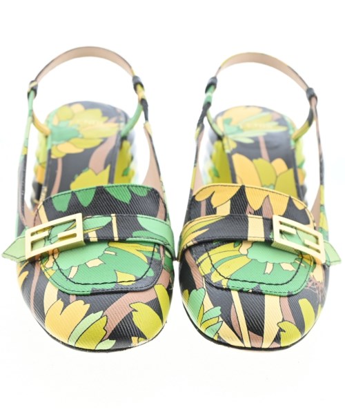 FENDI（フェンディ）サンダル 黒 サイズ:EU36 1/2(23cm位) レディース/2200683639025