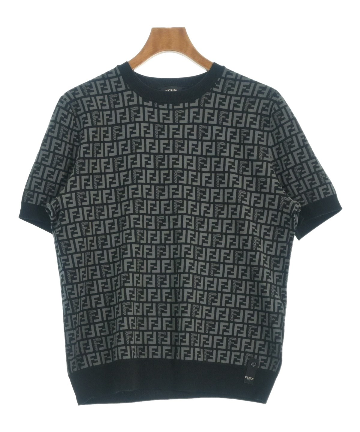 FENDI（フェンディ）ニット・セーター グレー サイズ:48(L位) メンズ